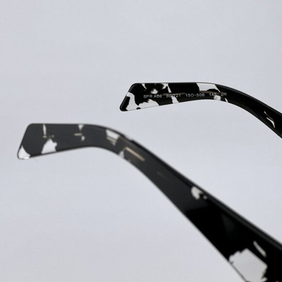 Prada PRA06S 15O50B BRAND NEW Sunglasses Tortoise Black Violet Square Unisex - Picture 13 of 14